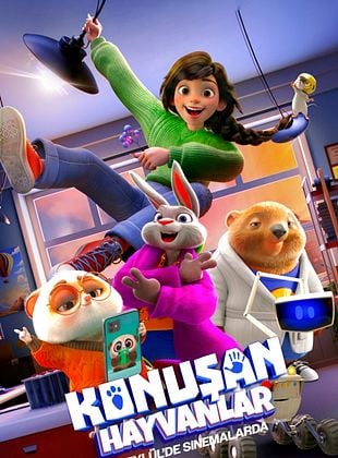 vizyondaki film fragman konusan-hayvanlar-posteri posteri